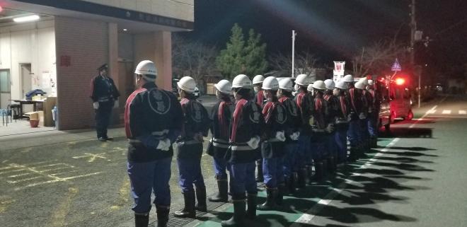 加古郡消防協会年末特別警戒巡視