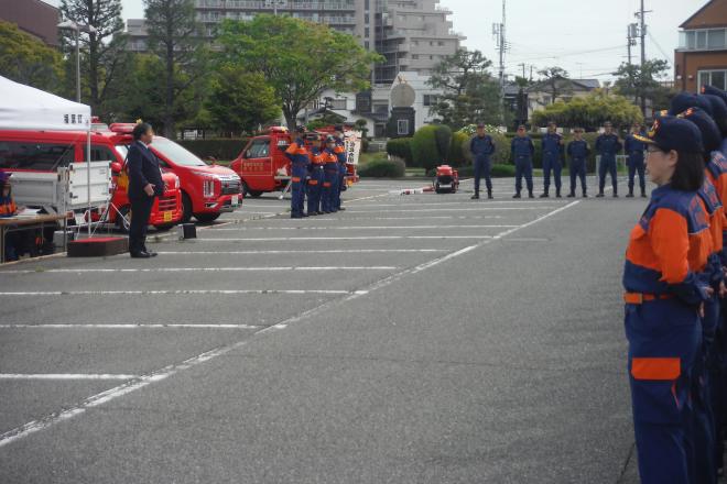 20260419第55回播磨町消防団小型ポンプ操法大会