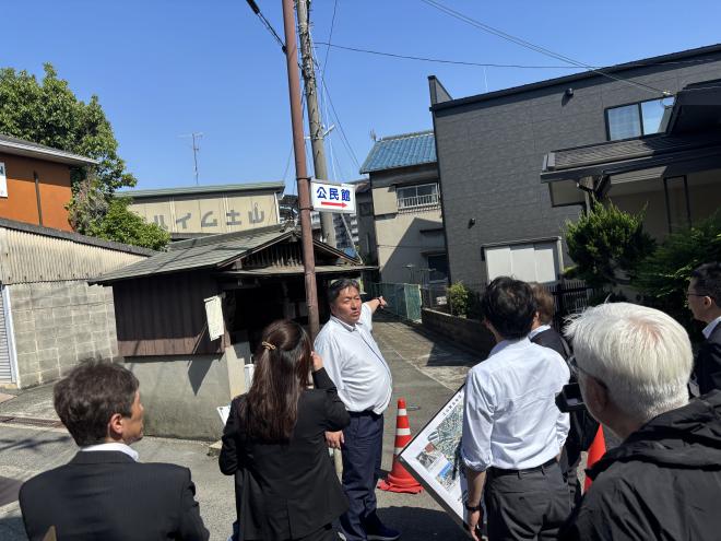 兵庫県知事地域視察2