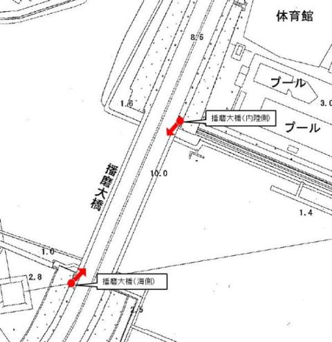 監視カメラ設置位置