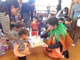 カップケーキをもらったよ