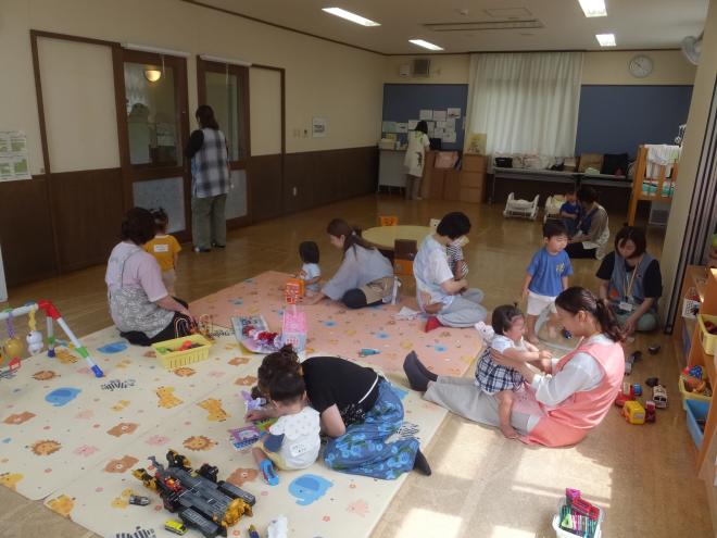 託児の様子