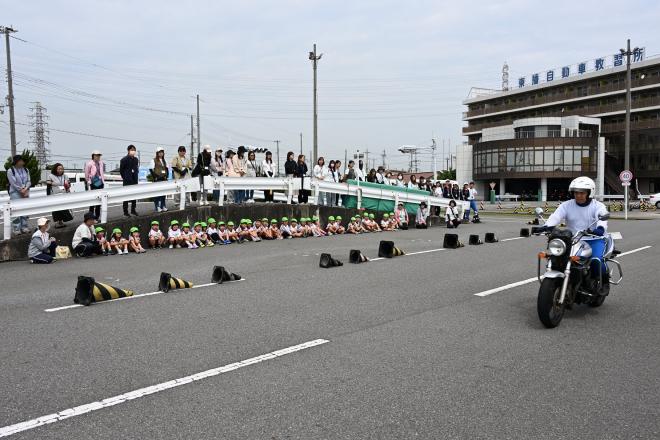 親子交通安全教室1