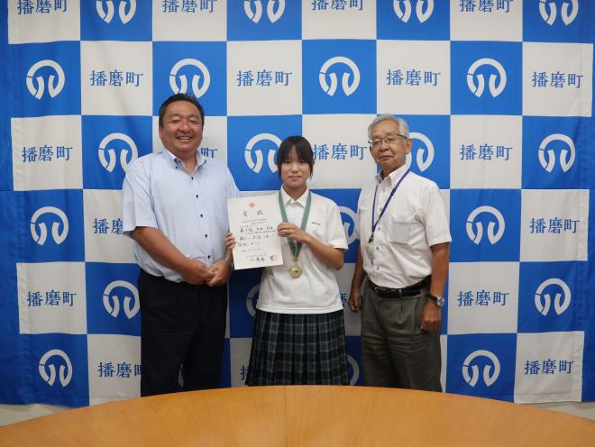 表敬訪問（大西）