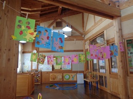 どうぶつさんが並んだね