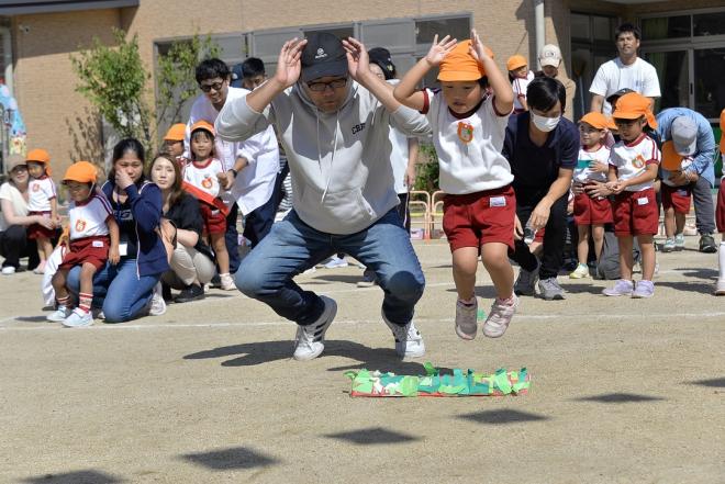 3歳児親子