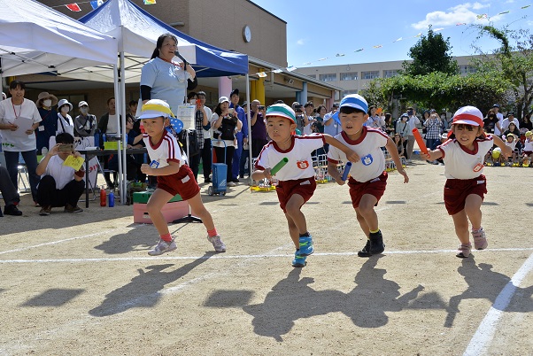 5歳児リレー