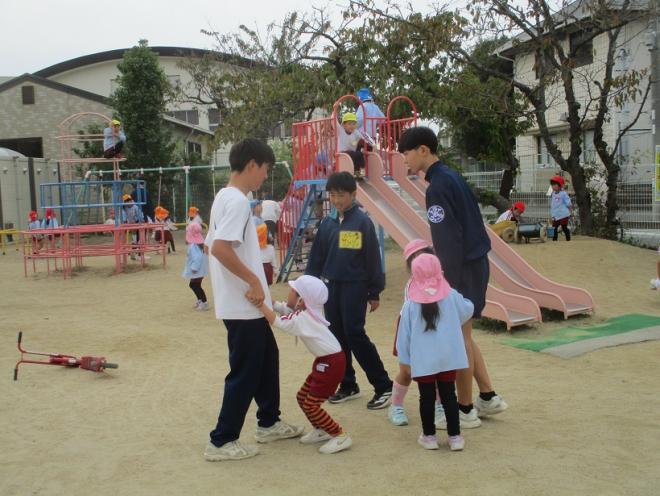 中学生おにごっこ
