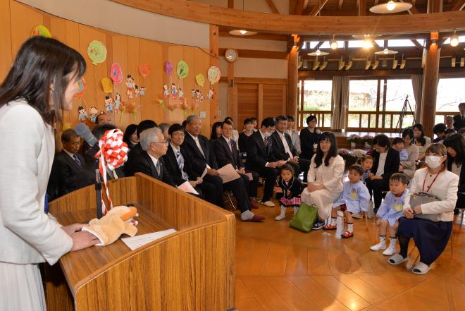入園式会場